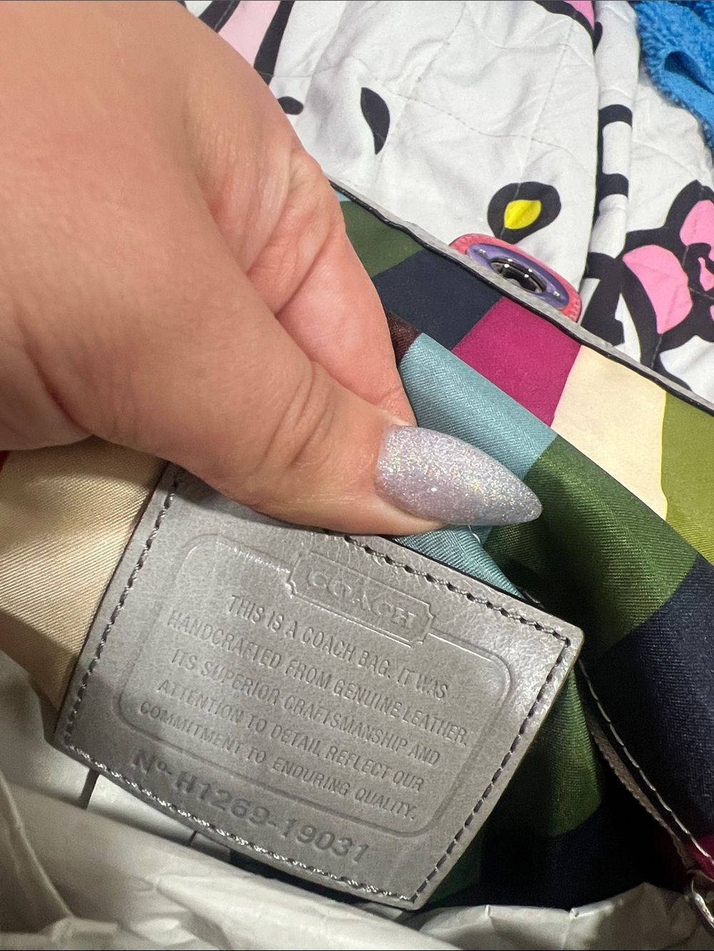 Coach Legacy NWT Limited Edition Color Block Willis 70th Anniversary - Picture 7 of 8